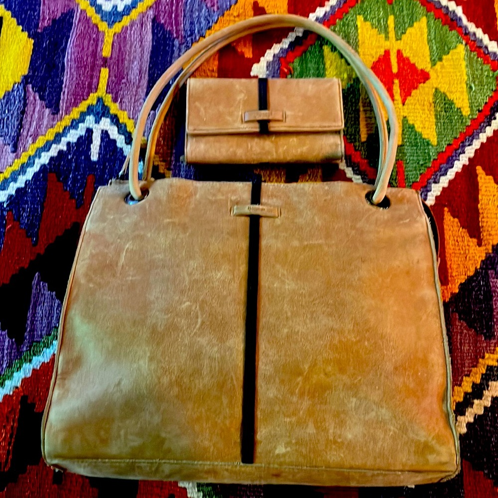 Hammit Benjamin Tote and matching wallet